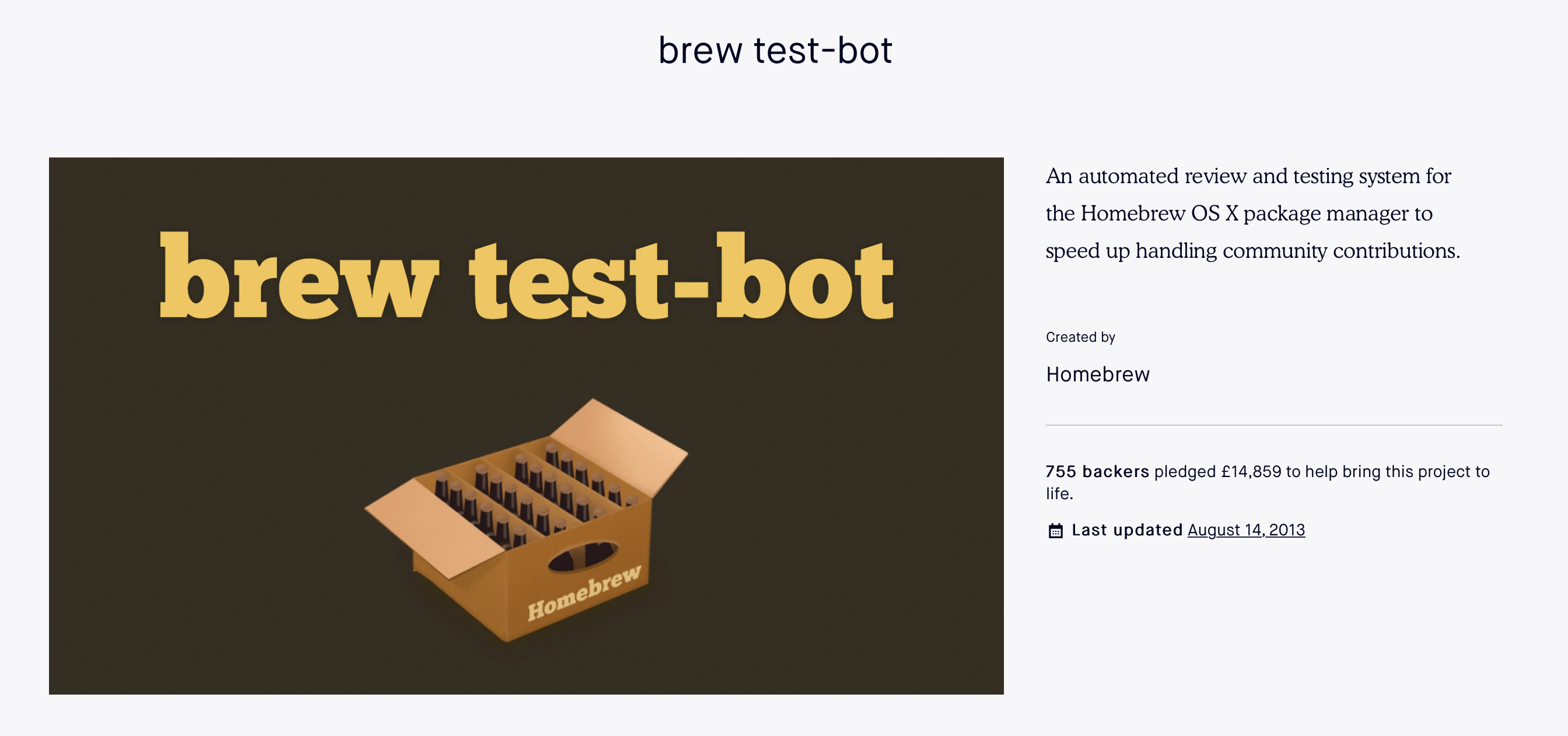 brew-test-bot Kickstarter