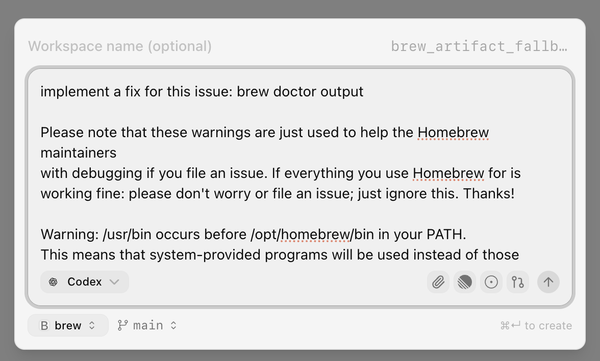 Superset worktree prompt