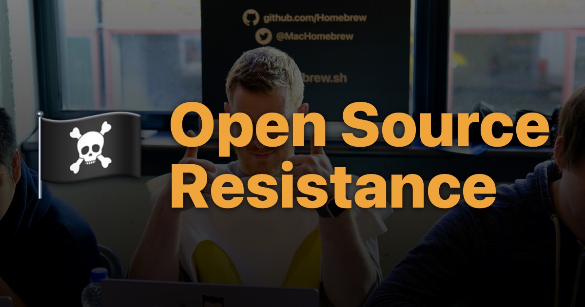 Open Source Resistance